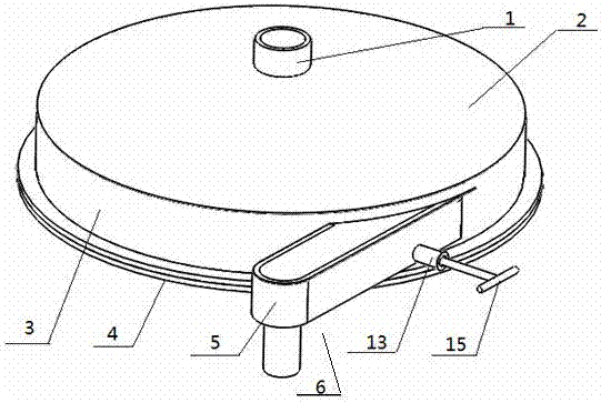 Screening assembly with blocking mechanism