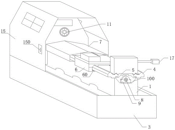 High-precision numerical control lathe