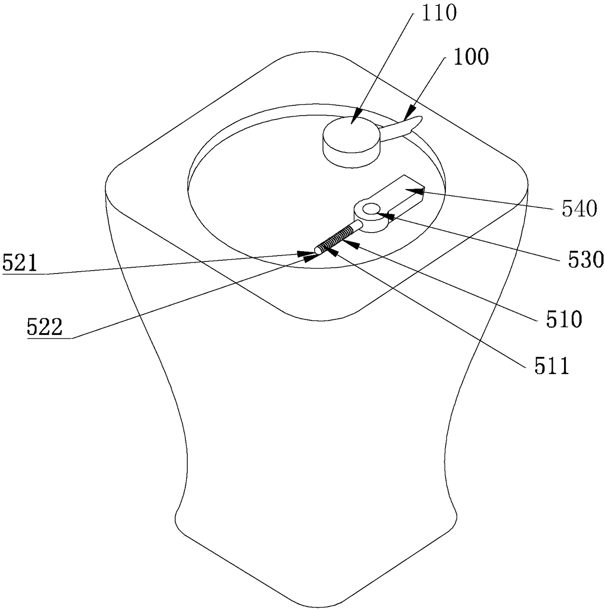 Intelligent hair-combing horizontal air dryer and air drying mechanism