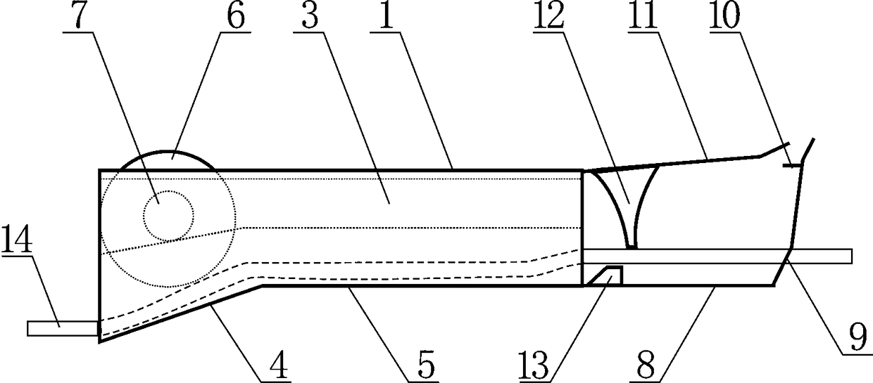 Wheel-clamp combined tube-flushing clamp