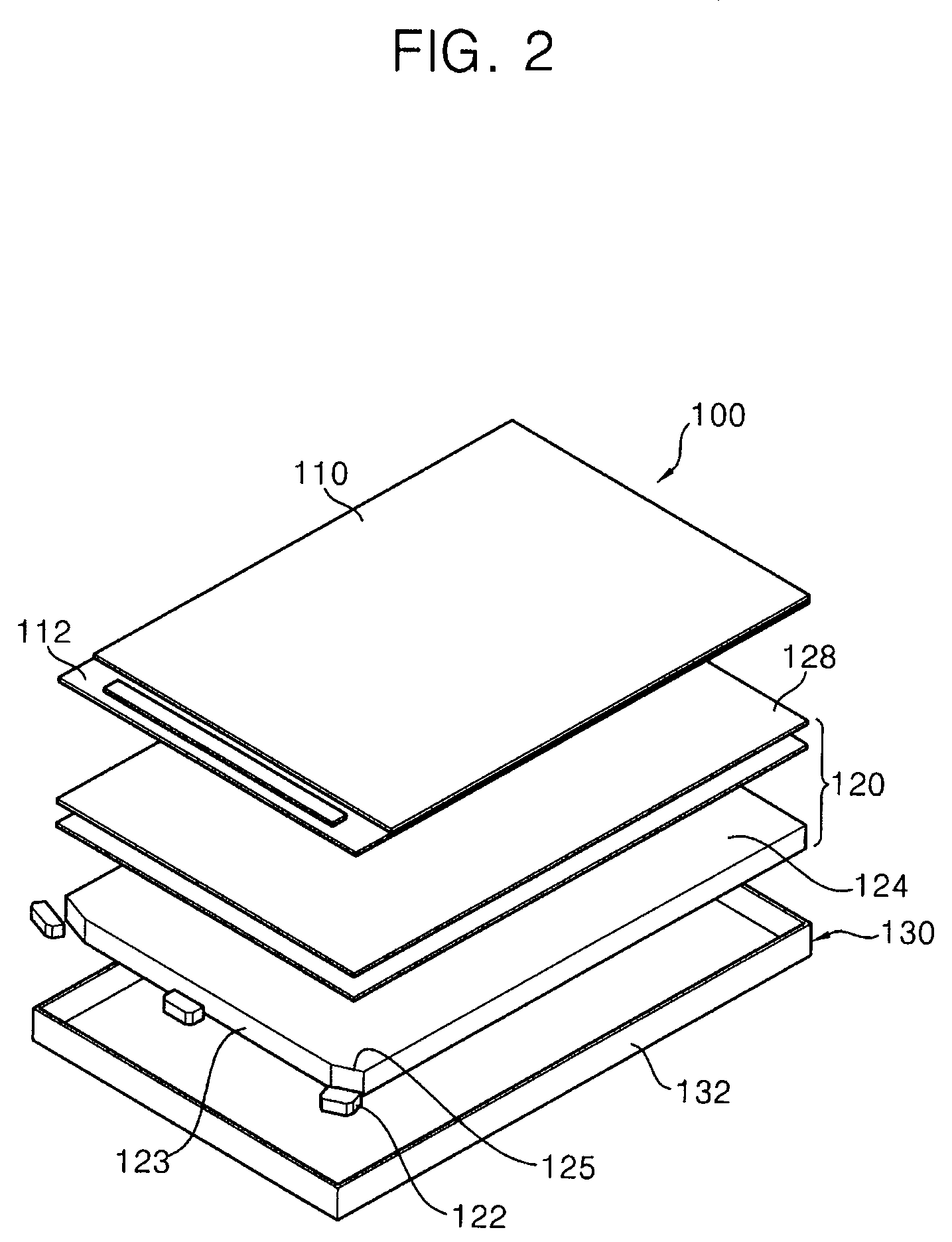 Liquid crystal display using different light radiation angles of light emitting diodes