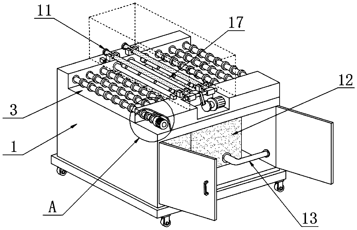 Automatic cleaning machine