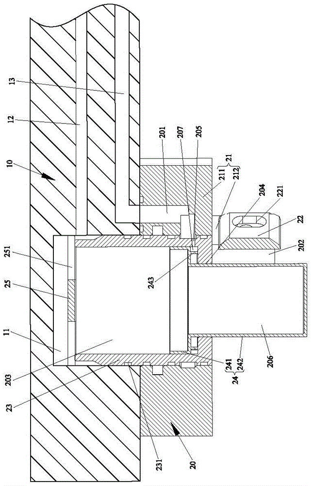 Material cutting and feeding device of cap making machine