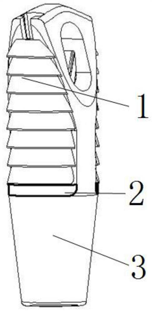 Extended anti-stripping prestressed hollow grouting anchor rod and its supporting method