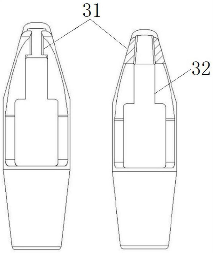 Extended anti-stripping prestressed hollow grouting anchor rod and its supporting method