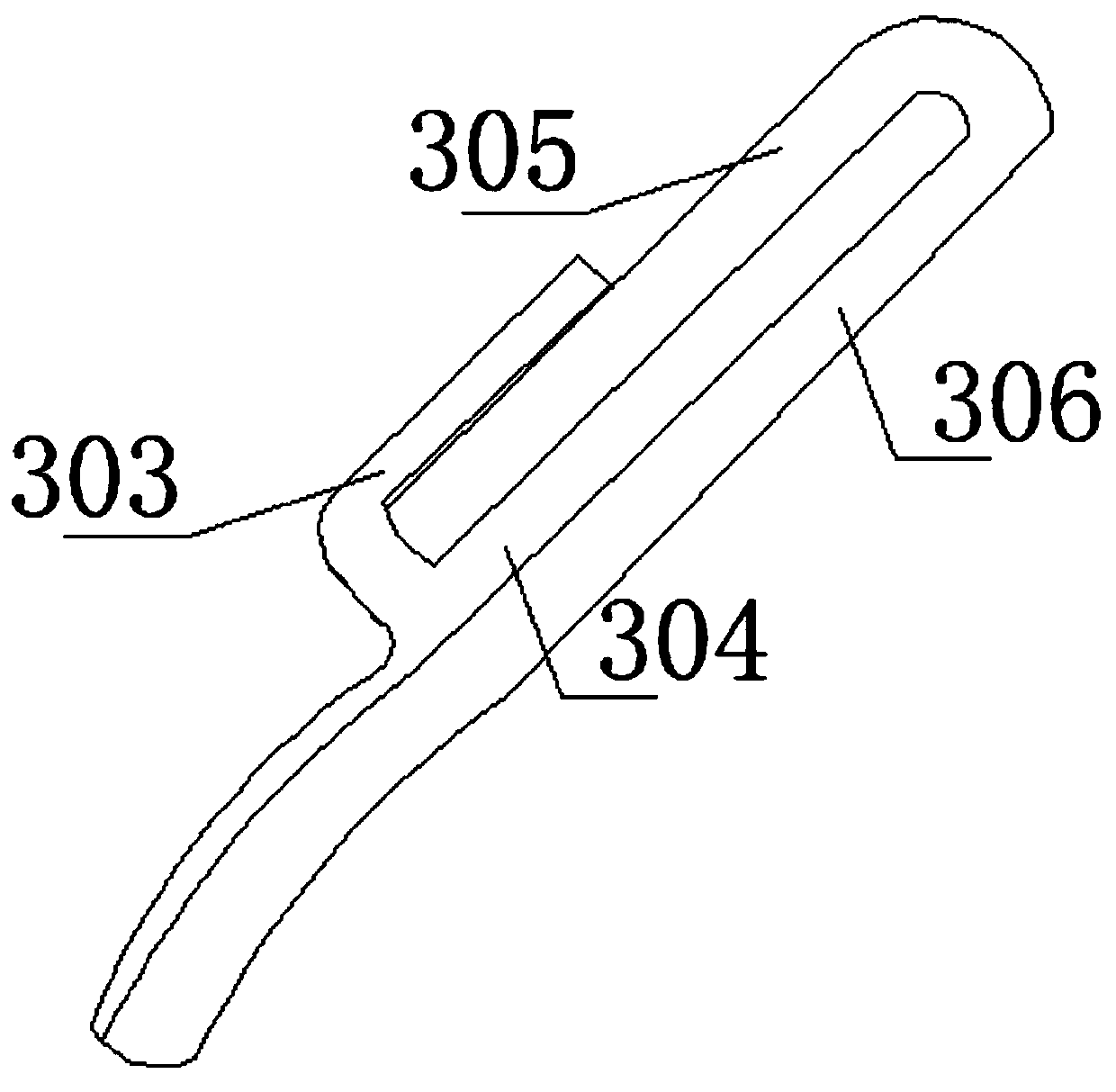 Trachea cannula fixing apparatus for burn department