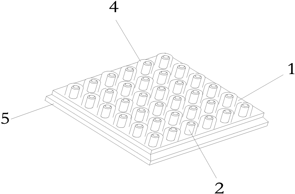 Asymmetrical waffle model filter