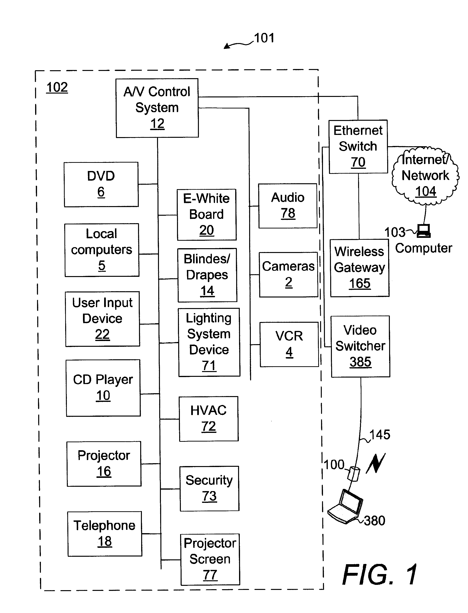 Cable clamp-on device including a user interface