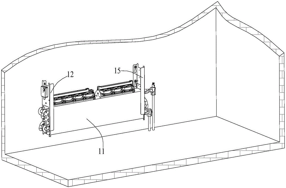 Warmer and mounting structure thereof