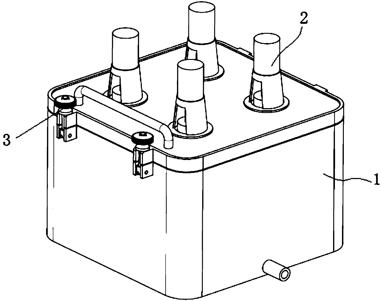 Split bioreactor