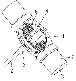 Frame used for combining plurality of motors