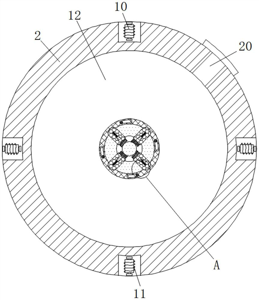 Casting equipment for automatically flattening inner wall of pipe based on centrifugal force