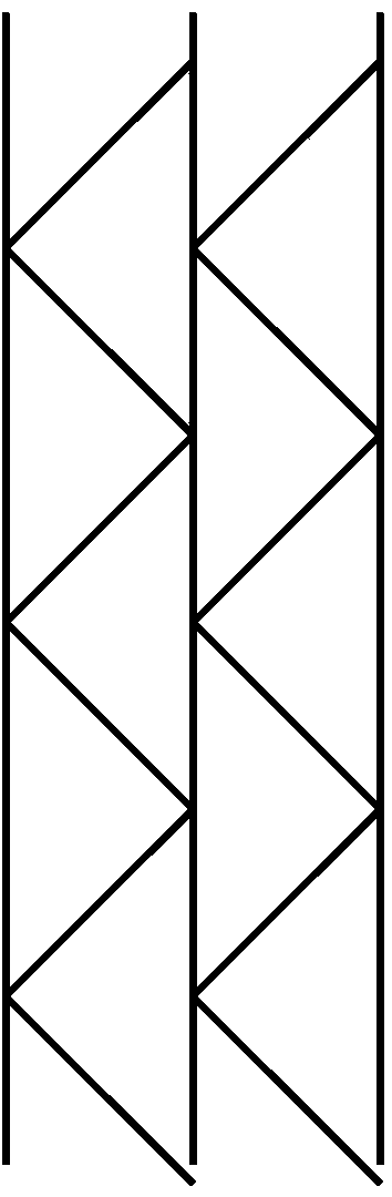 Lattice type single-row reinforcement T-shaped cross section concrete column and construction method thereof