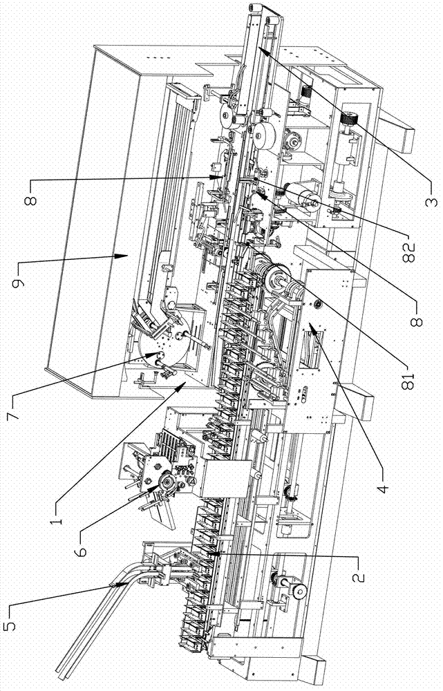 High-speed automatic medicine packing machine