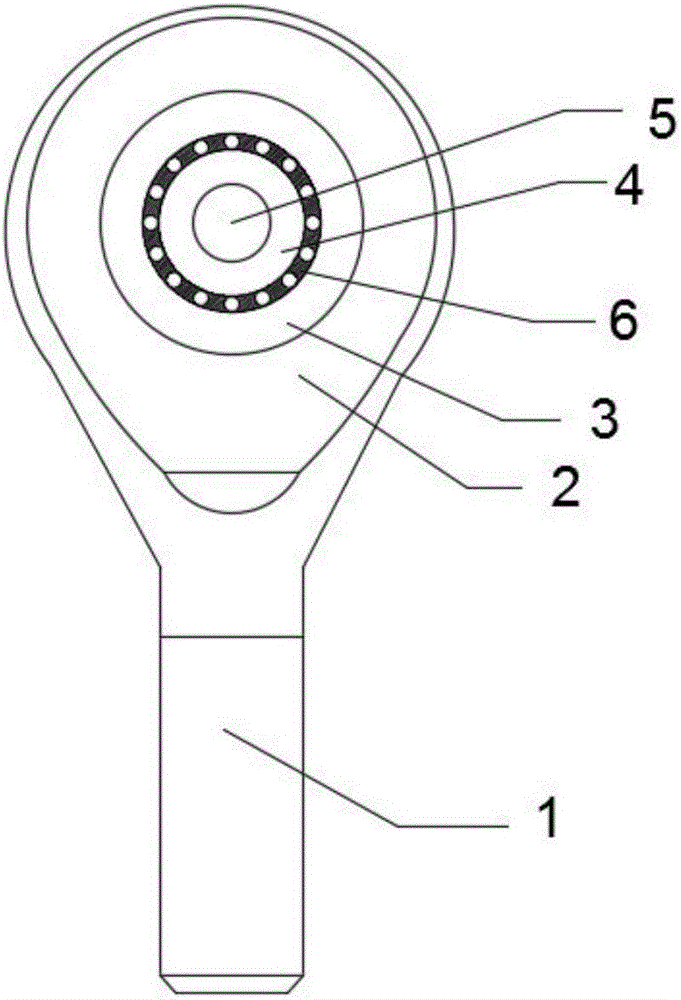 Rod end knuckle bearing