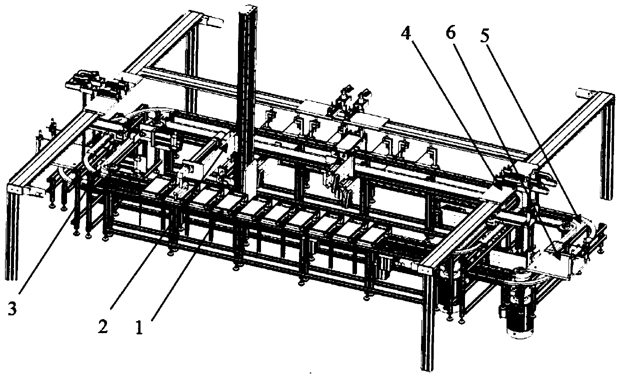 Automatic branching equipment for automobile wire harness