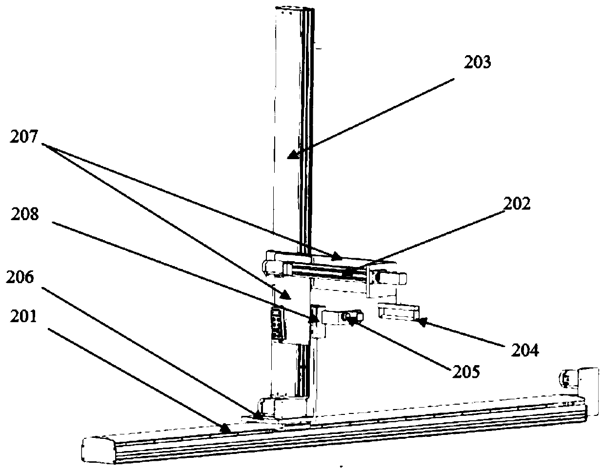 Automatic branching equipment for automobile wire harness