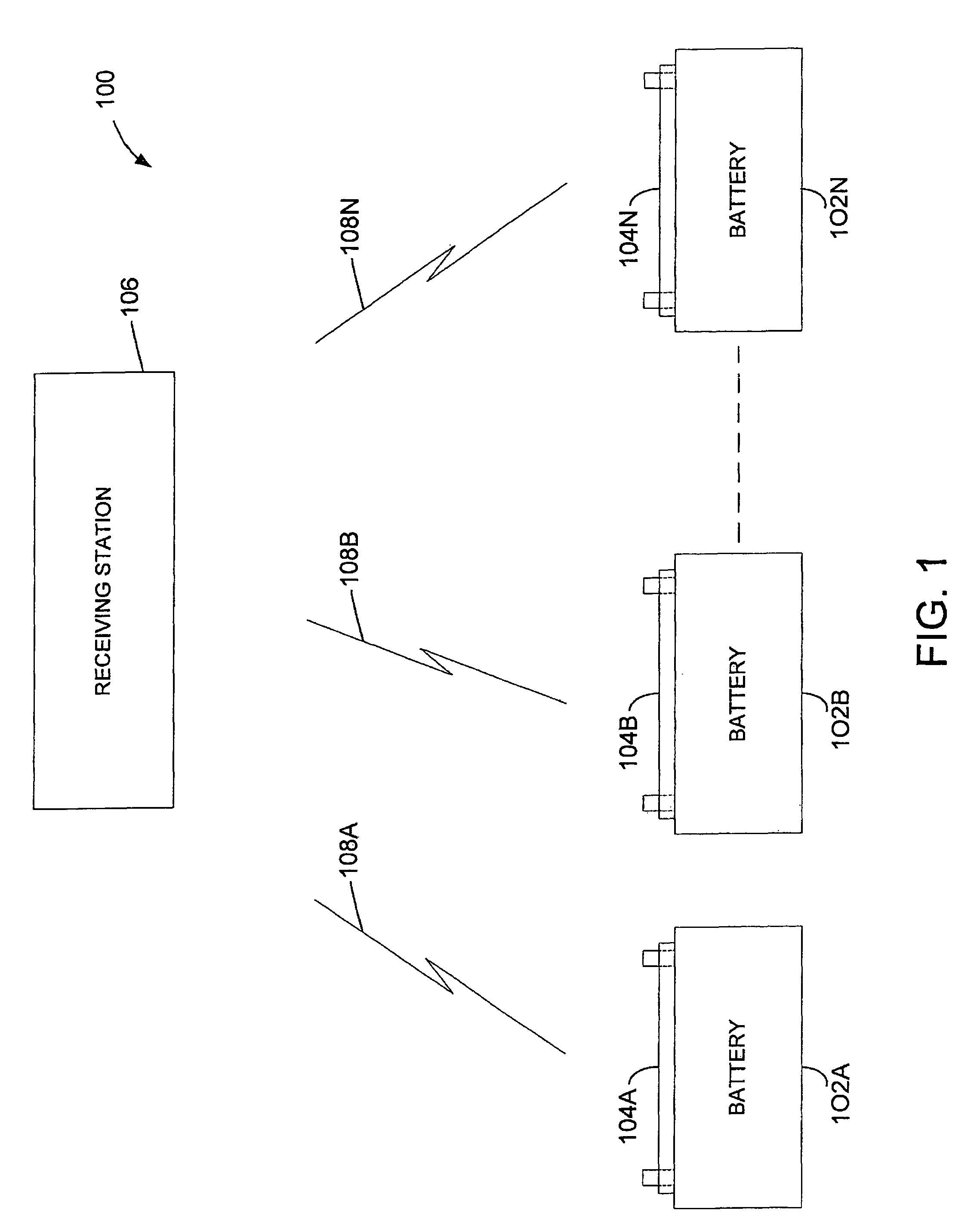 Wireless battery monitor