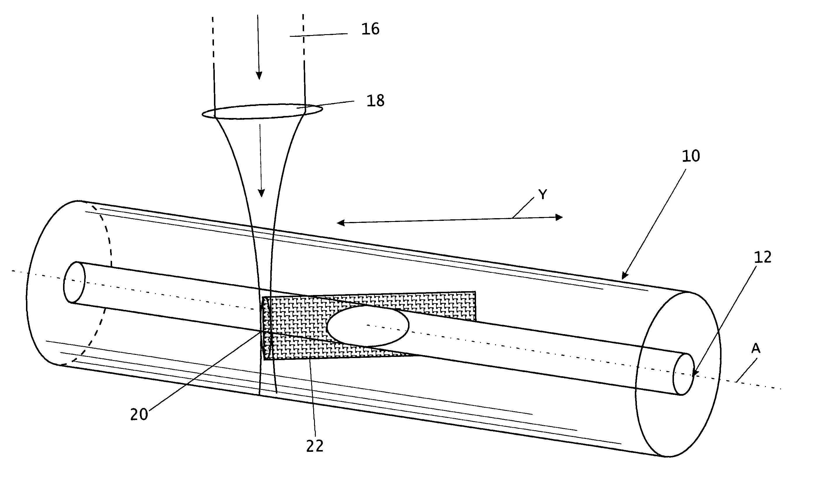 Microstructuring optical wave guide devices with femtosecond optical pulses