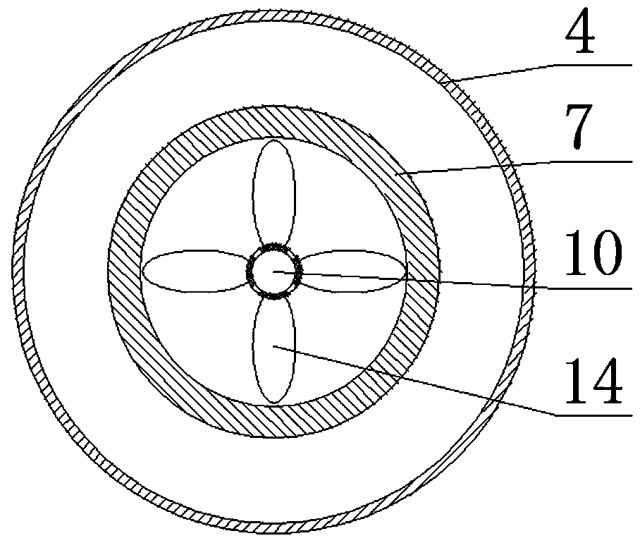 High-efficiency pulp modifying machine for molybdenum tungsten ore flotation technology and implementation method thereof