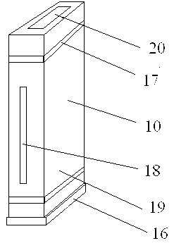 Ticket card collecting and storing controlling device of highway toll station