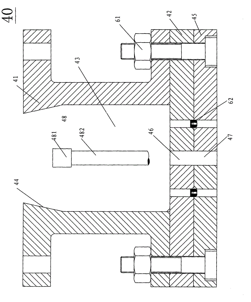 Circular channel and corner based extruding and moulding mold and circular channel and corner based extruding and moulding method of magnesium alloy cup-shaped component