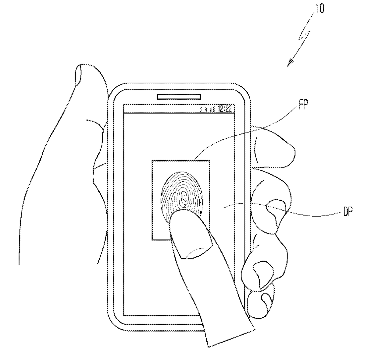 Method of Driving Display Device Capable of Scanning Image