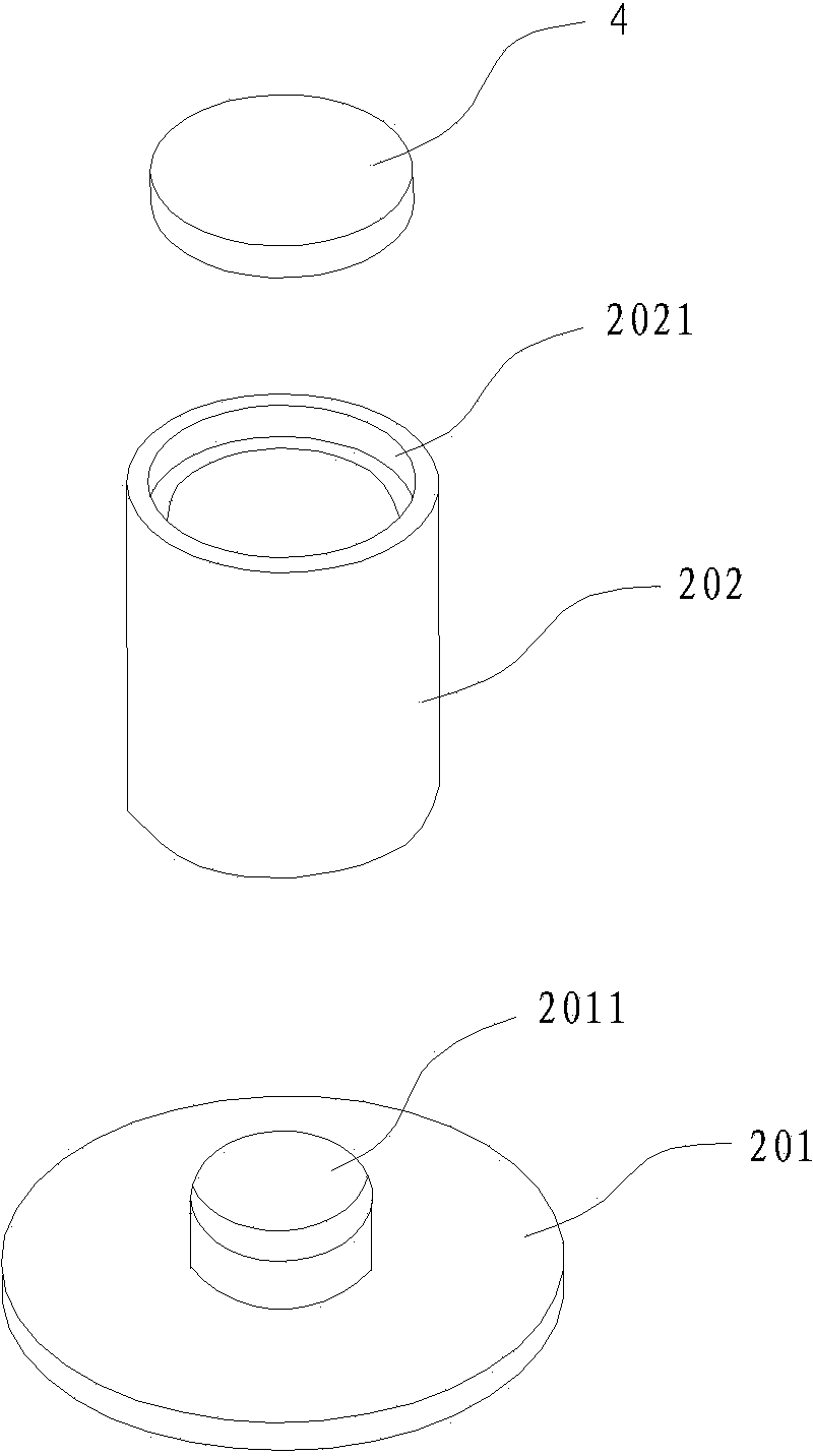 Test evaluation method of LED (light emitting diode) packaging adhesive