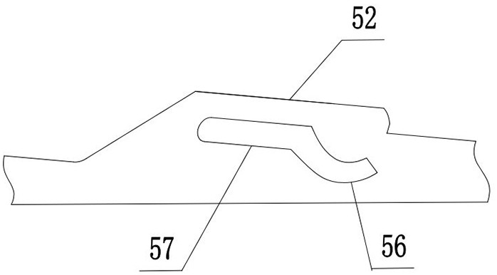 Screen cloth pressing device of vibrating screen