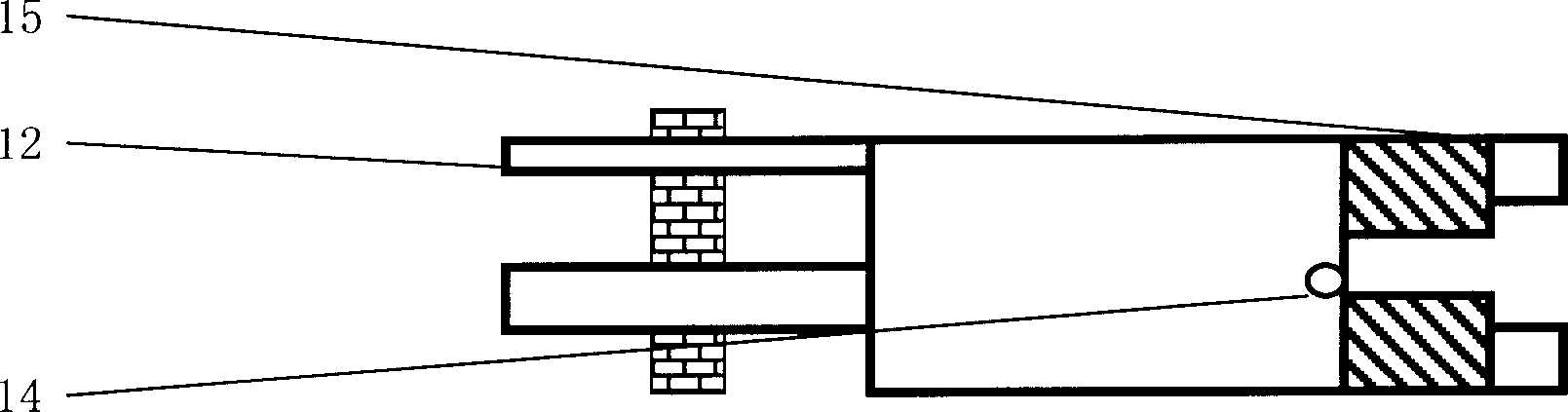 Cable ladder device for building rescue