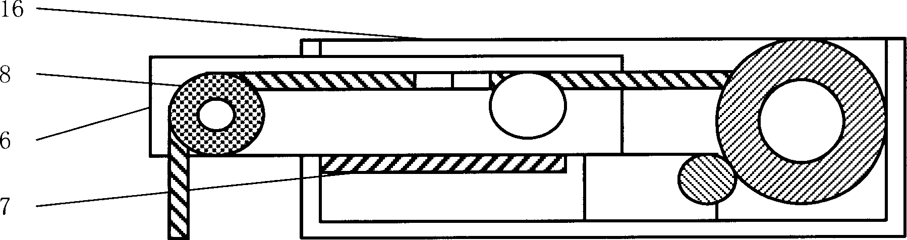 Cable ladder device for building rescue