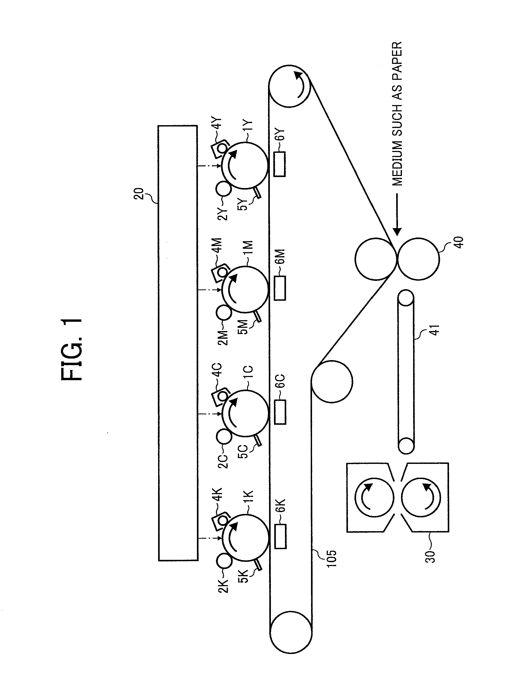 Velocity detecting device and multi-color image forming apparatus