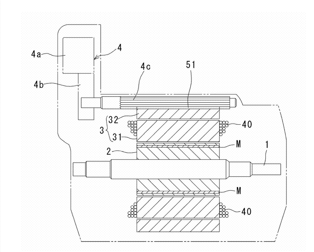 Electric rotating machine