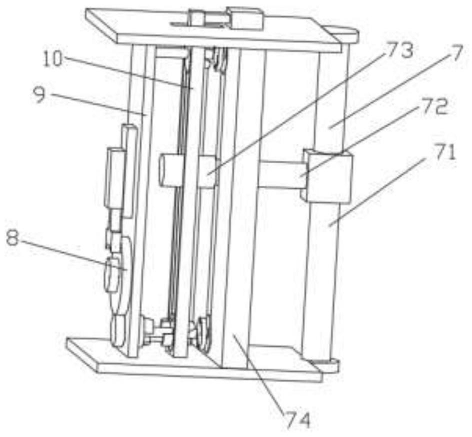 Crawling device for rehabilitation of cerebrovascular patient