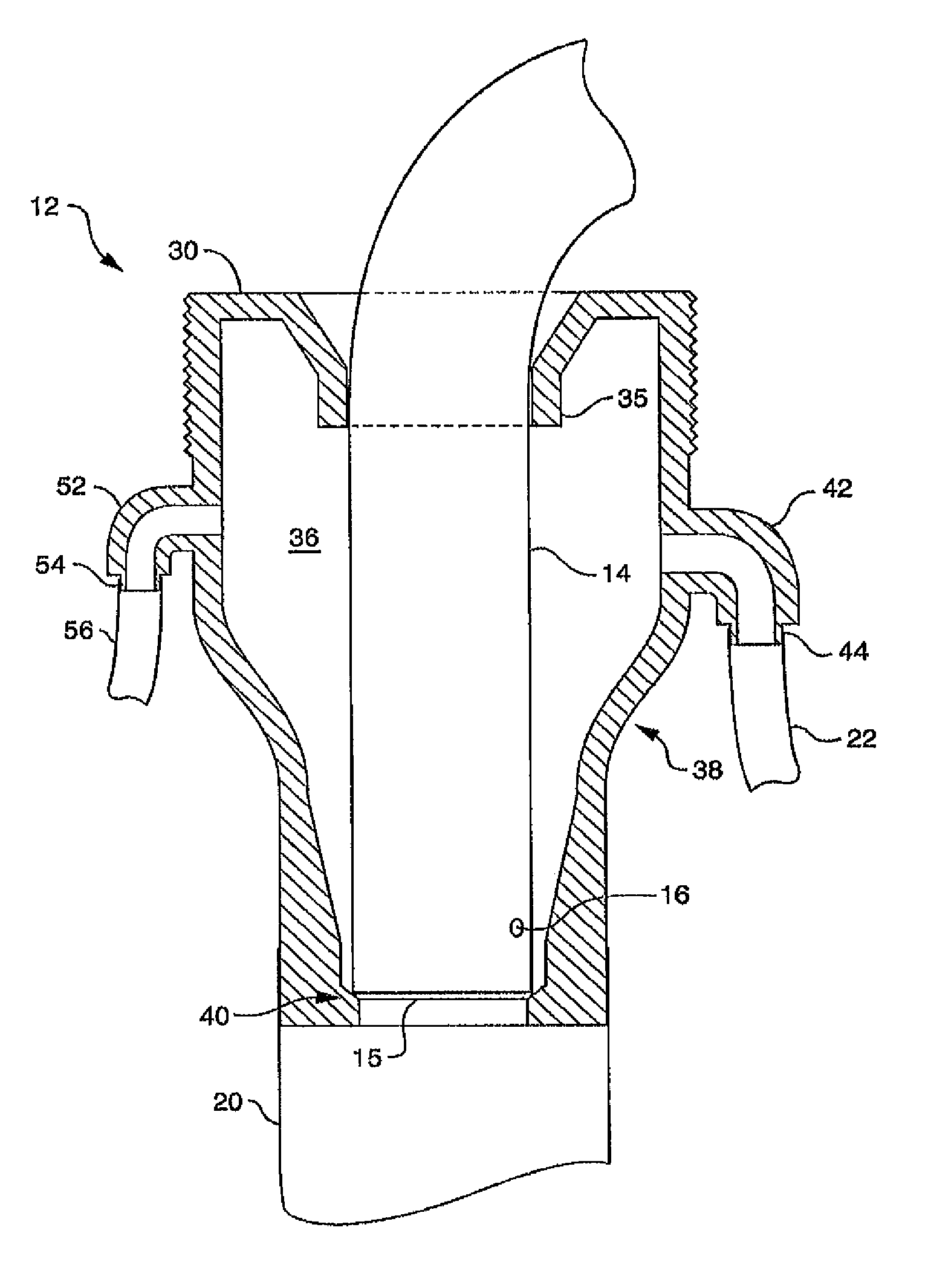 Fuel overflow prevention device