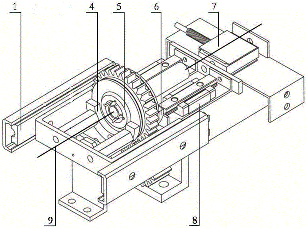 Push force measurement device for endovascular interventional surgery robot