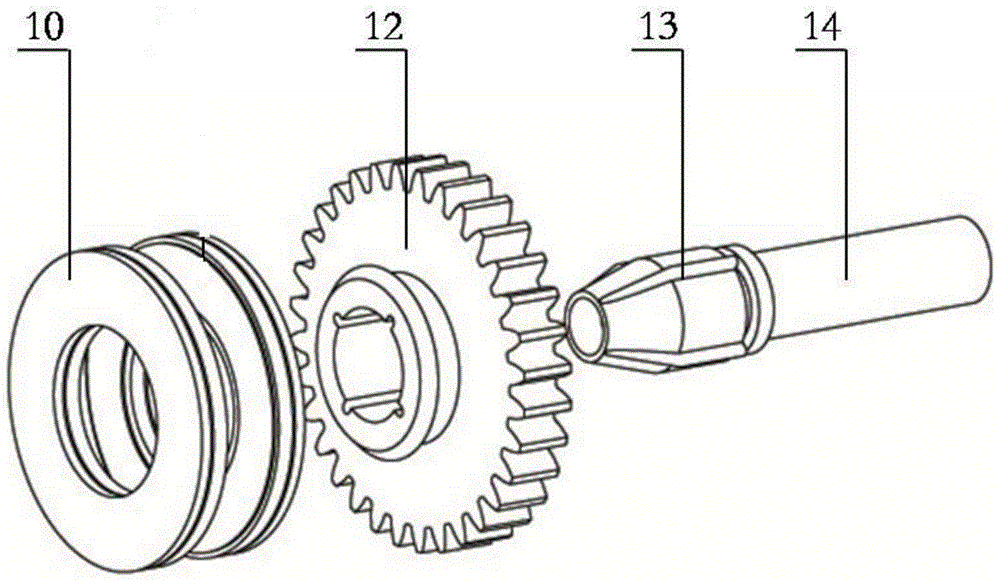 Push force measurement device for endovascular interventional surgery robot