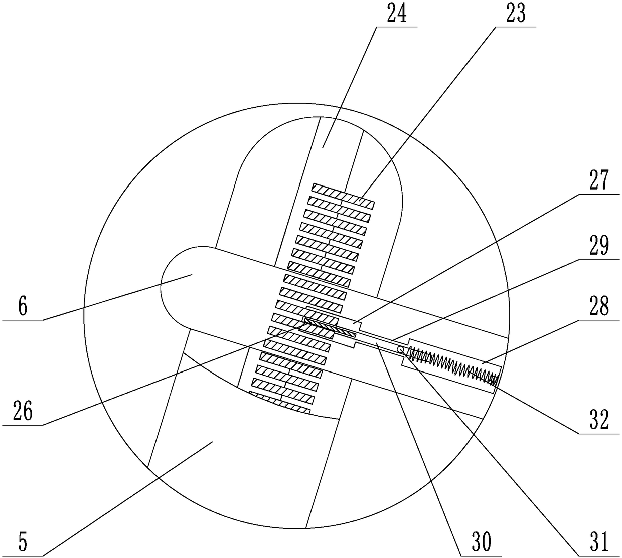 Postoperative self-help rehabilitation nursing bed