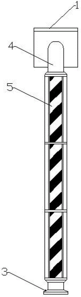 Road induction lamp of arbitrary combination and multiple positioning mode