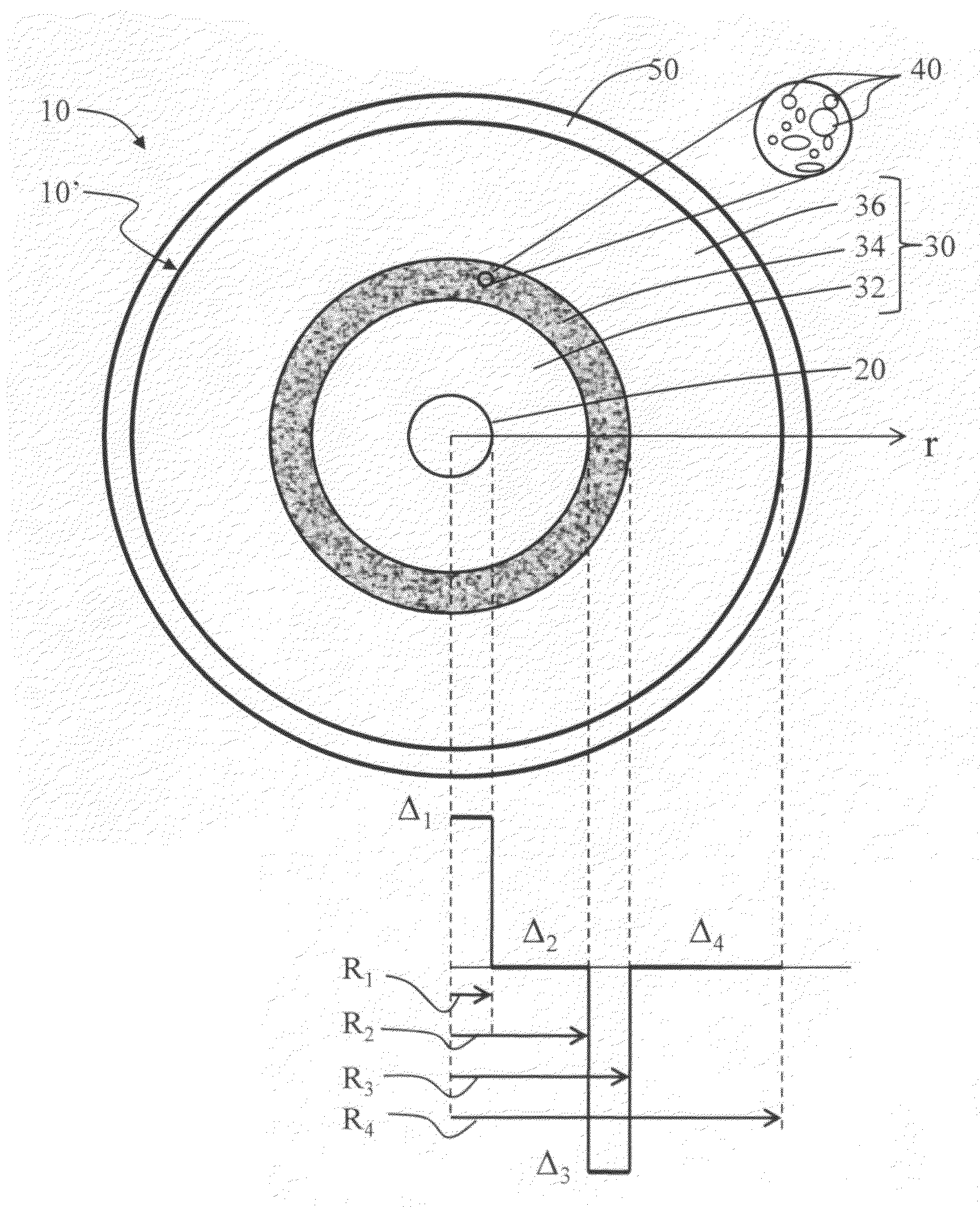 Systems and methods for collapsing air lines in nanostructured optical fibers