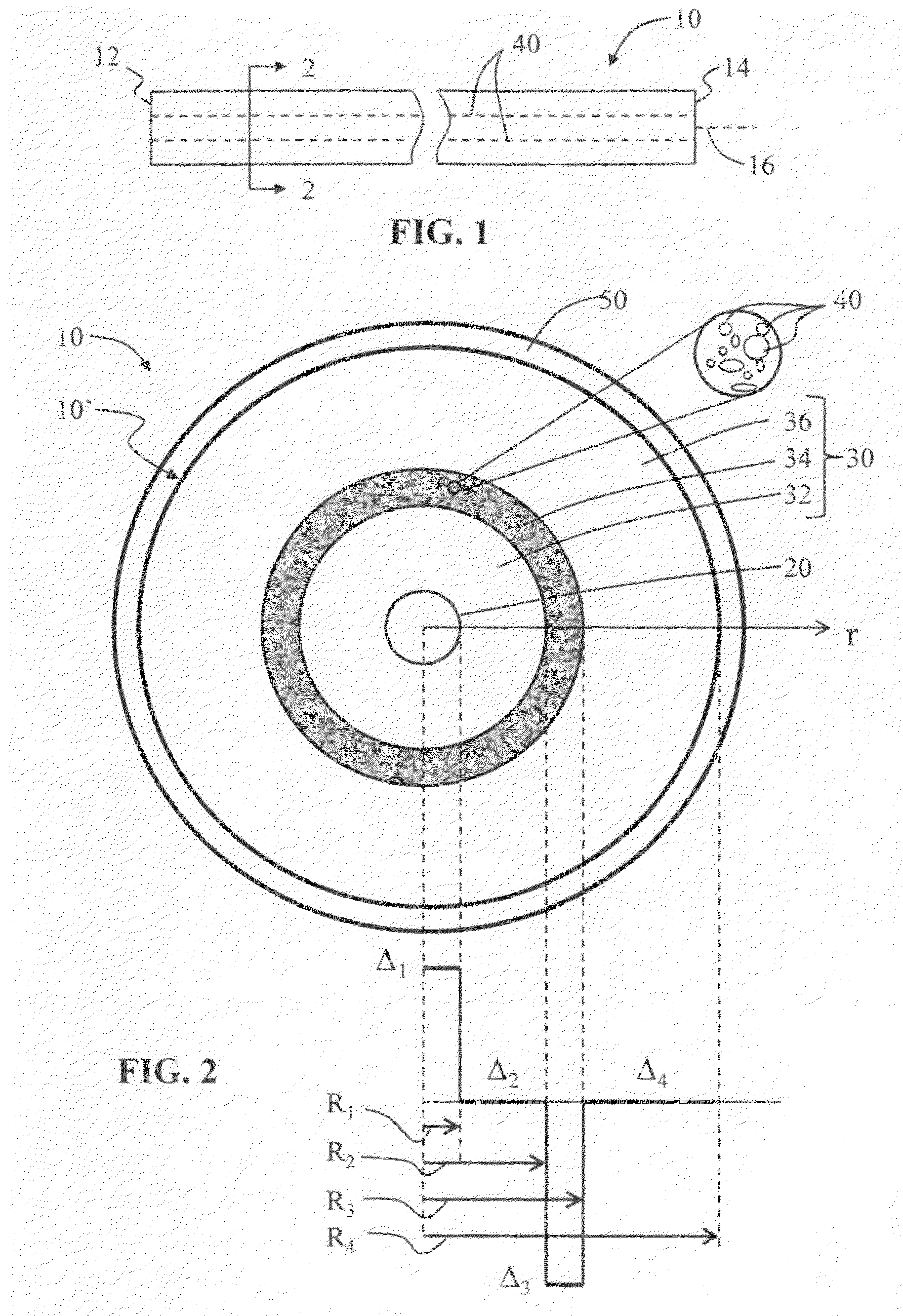 Systems and methods for collapsing air lines in nanostructured optical fibers