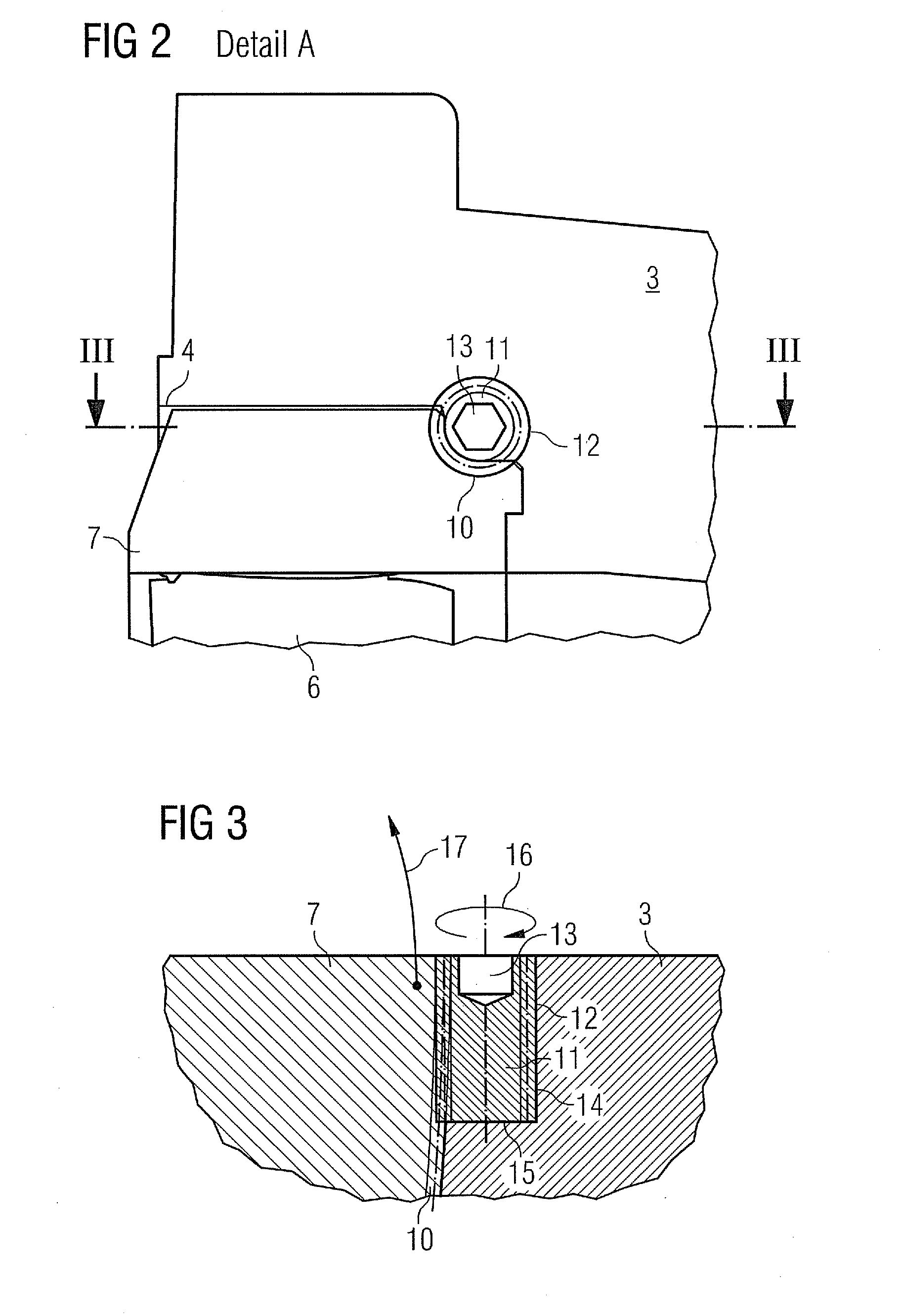 Device for a horizontally split turbomachine housing, guide vane ring segment and guide vane carrier for a horizontally split turbomachine housing