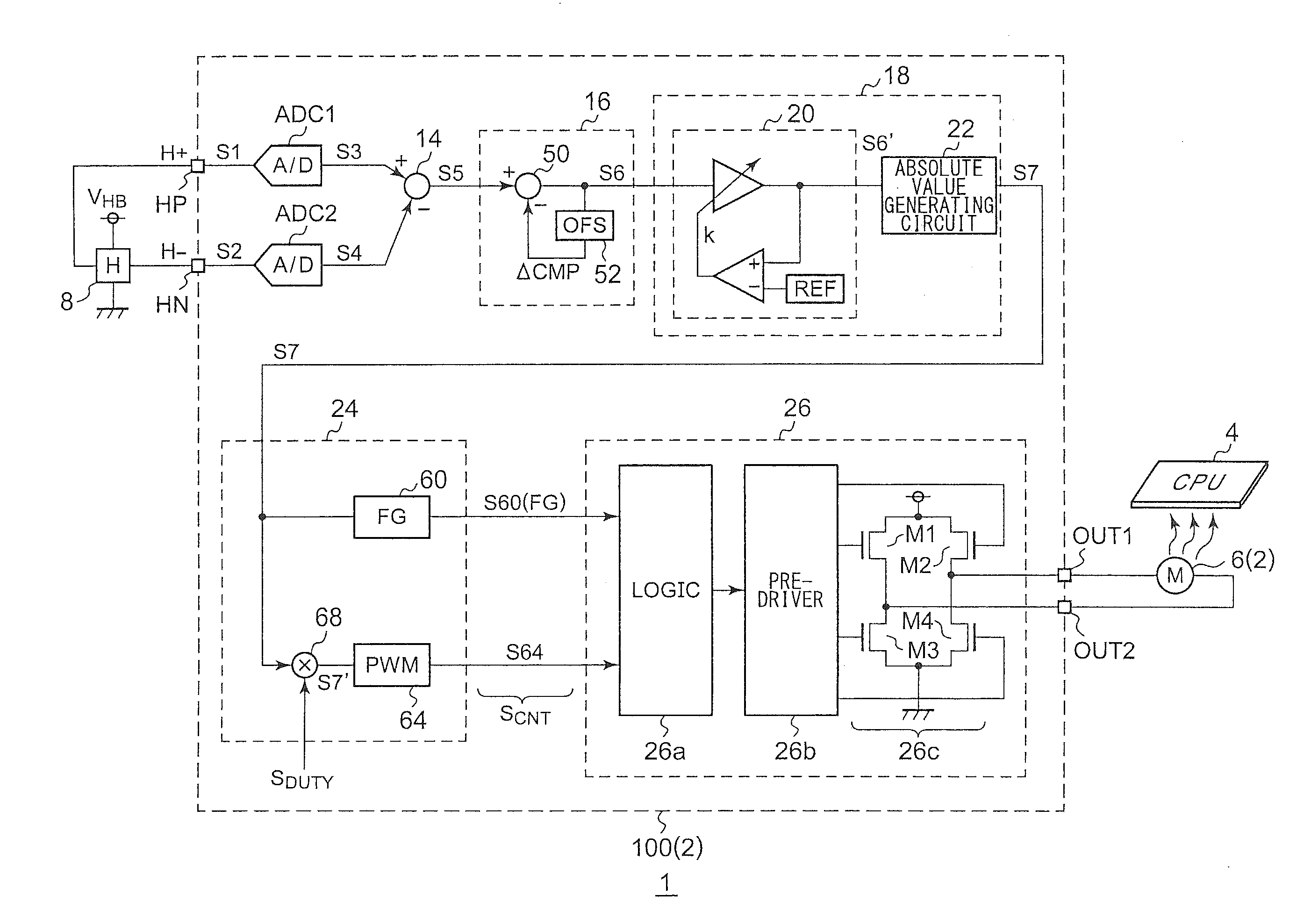 Motor driving circuit