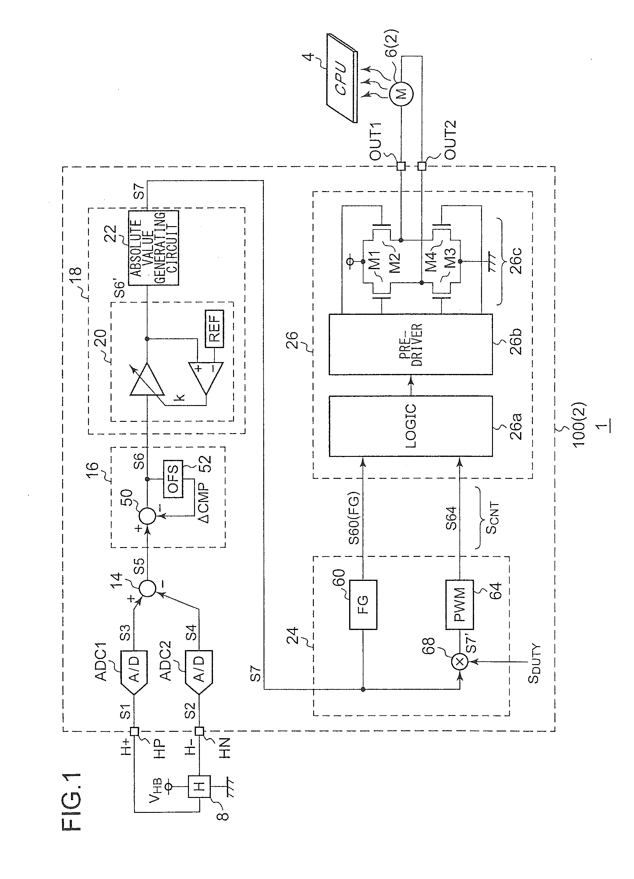 Motor driving circuit