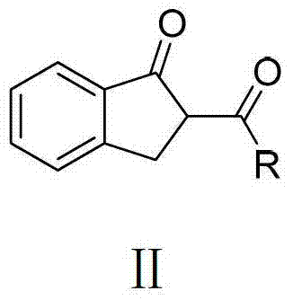 O,O two-tooth type organic boron difluoride fluorescent dye and preparation method thereof