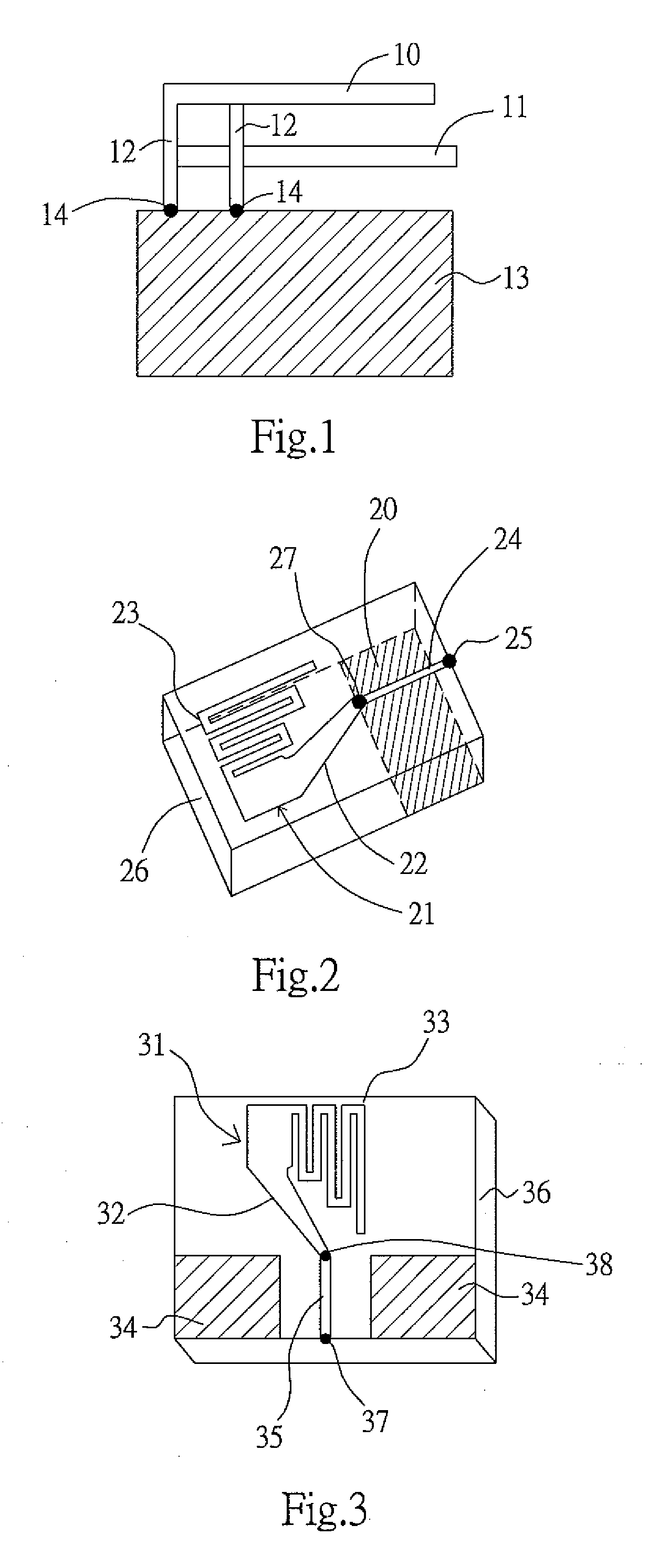 Dual band flat antenna