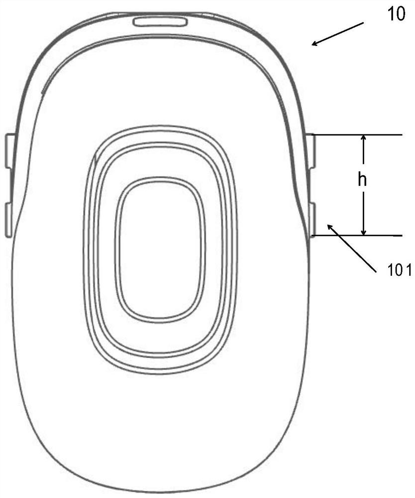 Mobile printing device and auxiliary positioning device thereof