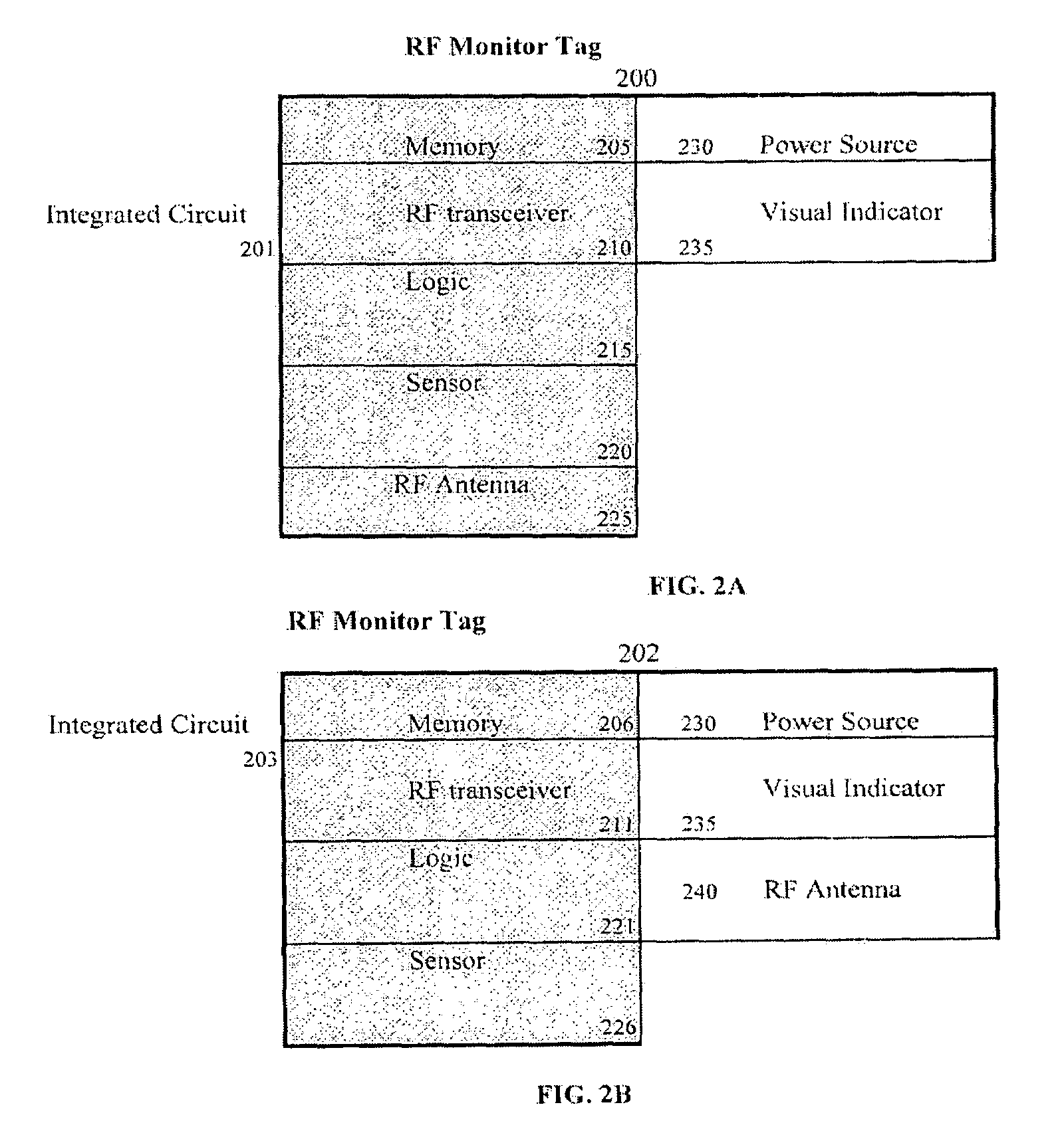 Monitoring and recording tag with RF interface and indicator for fault event