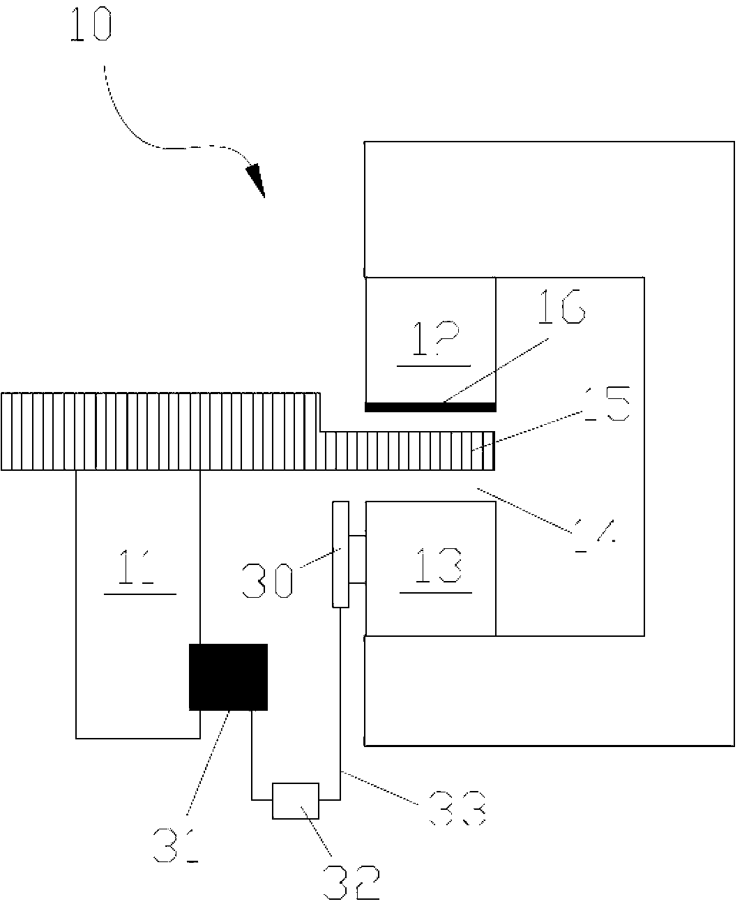 Device used for attaching chip-on-film to panel and using method thereof