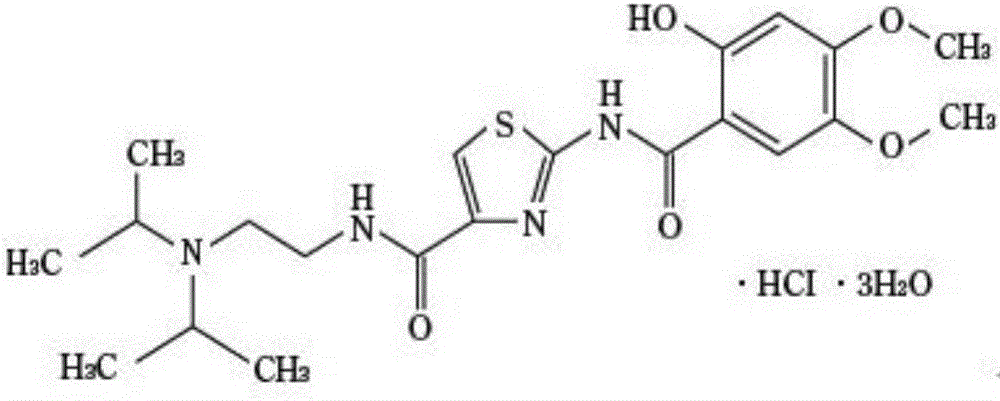 Acotiamide hydrochloride controlled release tablet and preparation method thereof